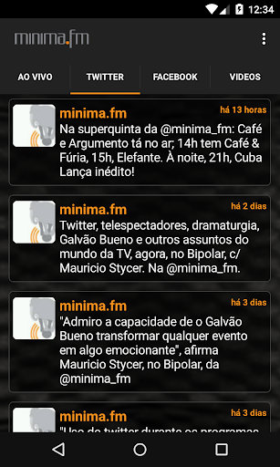 minima.fm Screen 2