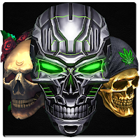 Evil skull theme package