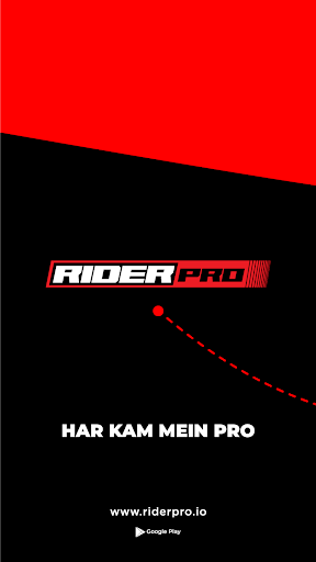 Android application Rider Pro screenshort