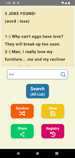 JokeBox: Random Joke Generator Screen 2