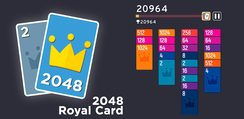 2048 Royal Cards: Solitaire