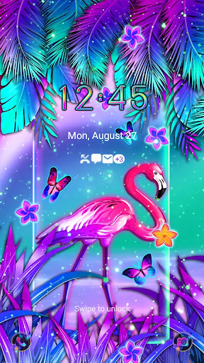 Flamingo Fantasy - Wallpaper Screen 2