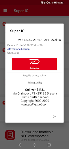Android application Super IC screenshort