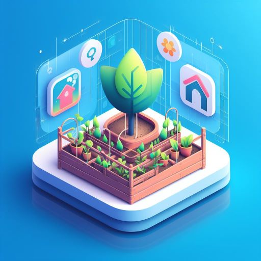 Plant your garden dreams AI logo