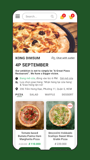 Android application Mua Ngay screenshort