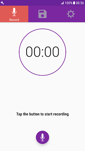 Quick Audio Recorder On Backgr