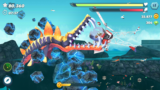 Hungry Shark Evolution - Game bertahan hidup offline