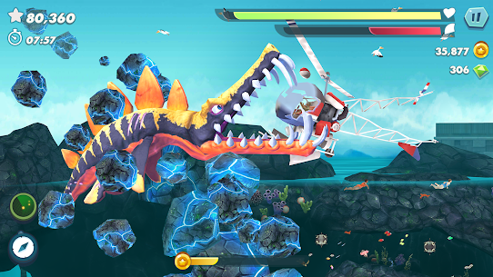 Hungry Shark Evolution v8.9.0 MOD APK (Unlimited Coins/Unlimited Health) Free For Android 6