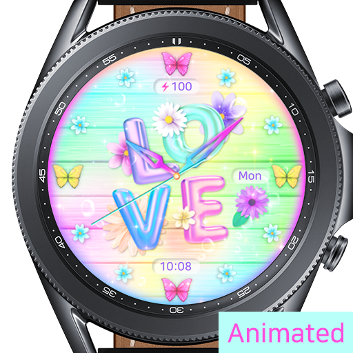 Love Ballon with Flower_Watchf logo