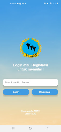 Dana Raharja Mobile Screen 2