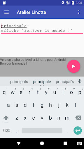 Linotte: codons sur mobile ! Screen 2