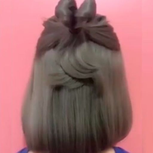 Hairstyles for girls for short hair step by step