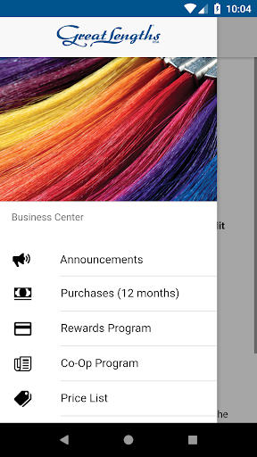 Android application Great Lengths Pro screenshort