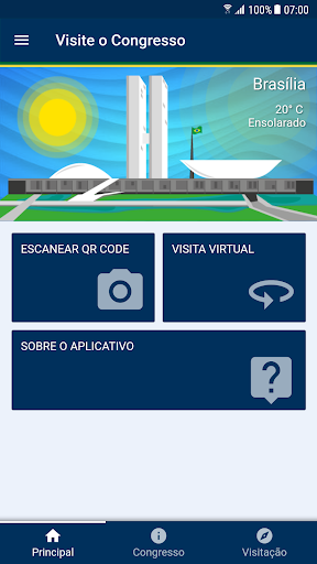 Visite o Congresso Nacional Screen 2