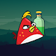 Knock Down Bottles With Angry Chickens