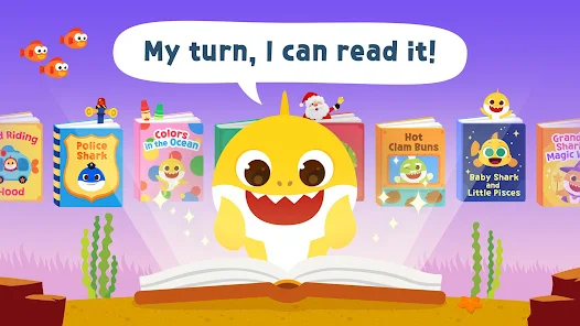 Baby shark store story book