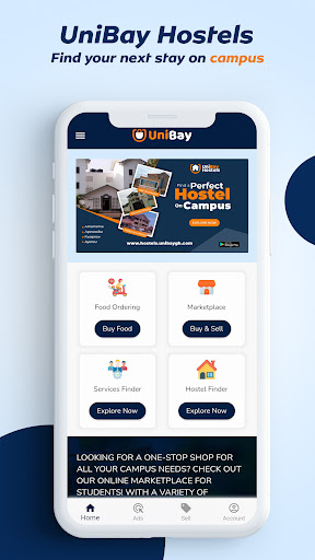 Android application UniBay Super App screenshort