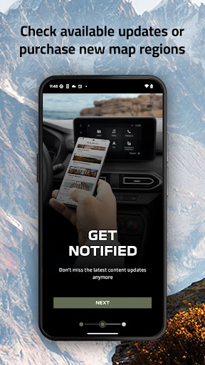 Dacia Map Update Screen 3
