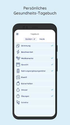 ACHT Adipositas-App Screen 2
