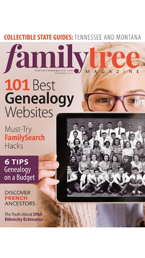 Android application Family Tree Magazine screenshort