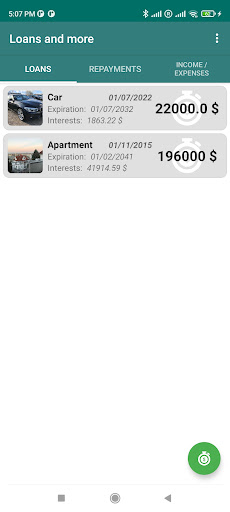 Android application Loan calculator & more screenshort
