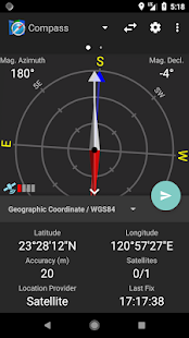 Compass and Coordinate Tool