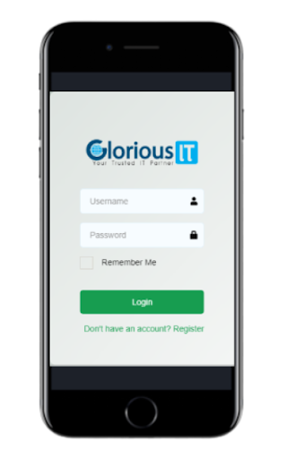 Android application Glorious Restaurant screenshort