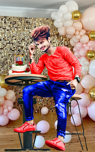 Birthday photo editor frames