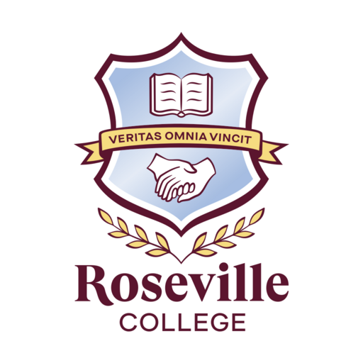 Roseville College logo