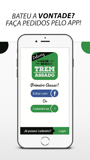 Trem Assado Delivery Screen 3