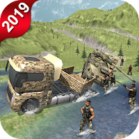 Off-Road Army Vehicle Transport Truck Driver 2019