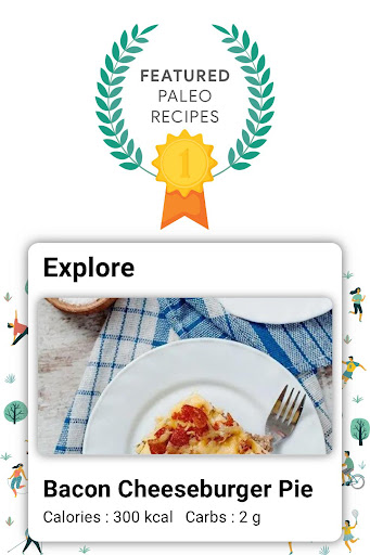 Android application Paleo diet app: Diet tracker screenshort