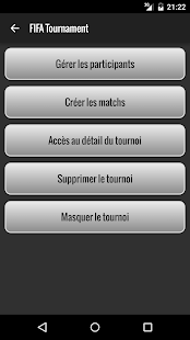 Aperçu de l'application