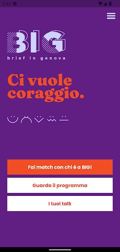 Android application Brief In Genova screenshort
