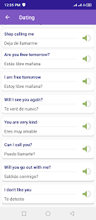 Speak Spanish - Within few day Screenshot