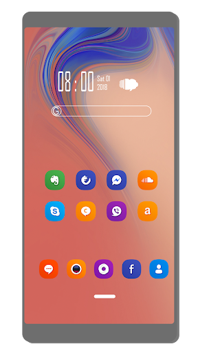 Theme for Samsung Galaxy A10 Screen 2