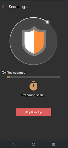 Anti Spyware Detector & Camera Screen 2