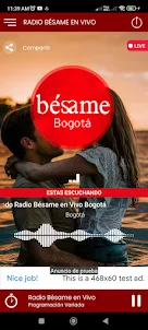 Radio Besame en Vivo - Bogota