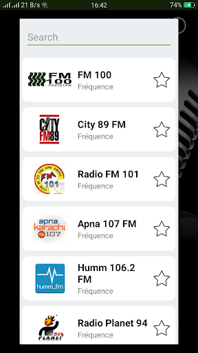 Android application Radio Pakistan screenshort
