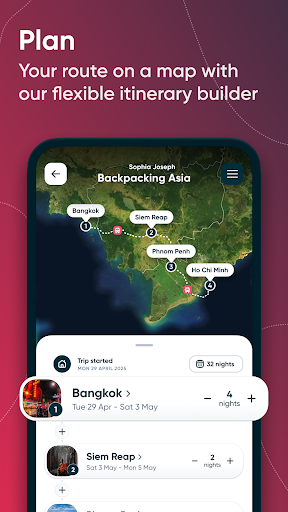 Screenshot of Polarsteps Travel