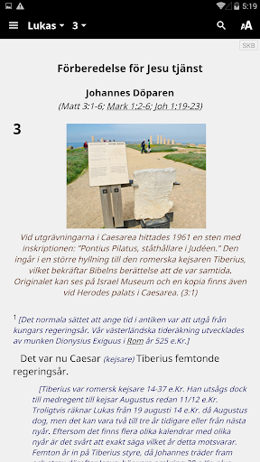 Svenska Kärnbibeln Screen 2