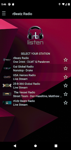 rBeatz Radio Screen 2