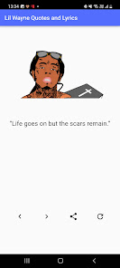Captura 3 Lil Wayne Quotes and Lyrics android