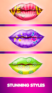 Lip Art DIY Makeover ASMR
