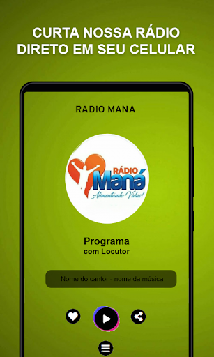 Rádio Maná Web Screen 2