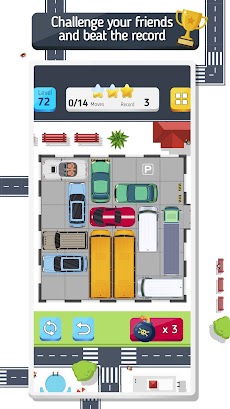 クレイジー駐車場 - 車のブロックを解除するスライドパズルゲームのおすすめ画像4