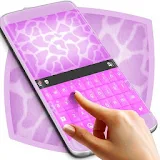 Pink Keyboard Leopard Theme icon