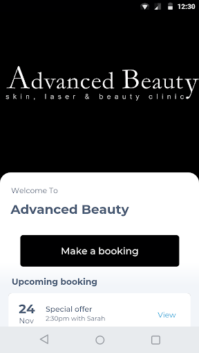 Android application Advanced Beauty screenshort