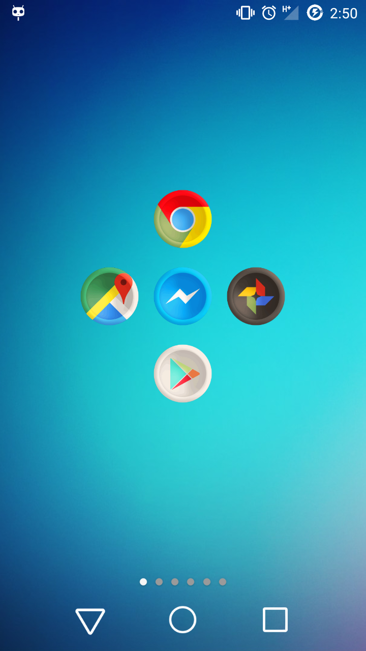 Android application Foro - Icon Pack screenshort