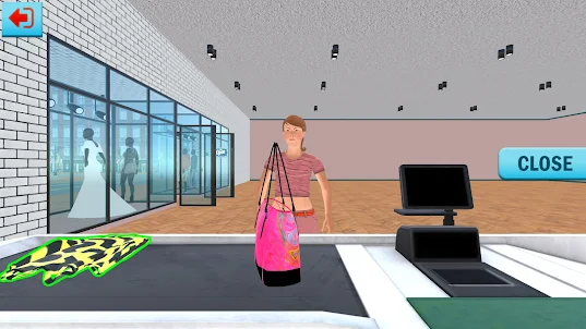 Clothing Store Game Simulator